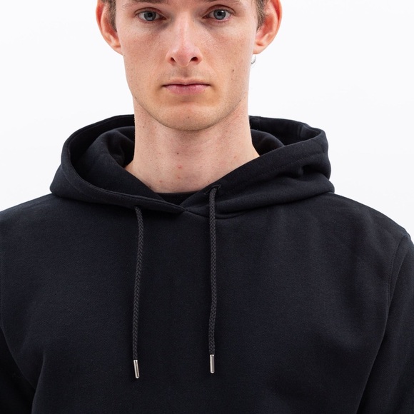 Norse Projects black Vagn organic cotton hoodie sweatshirt - Small - Picture 3 of 8